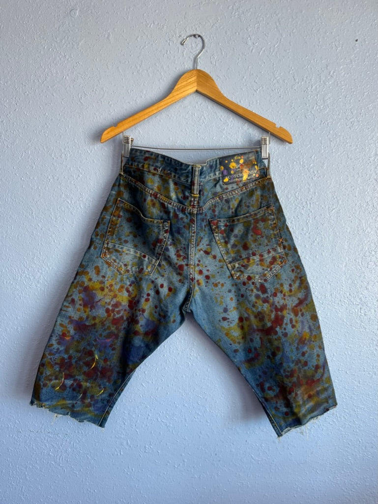 LIGHTWORK 1 of 1 SPLATTER SHORTS